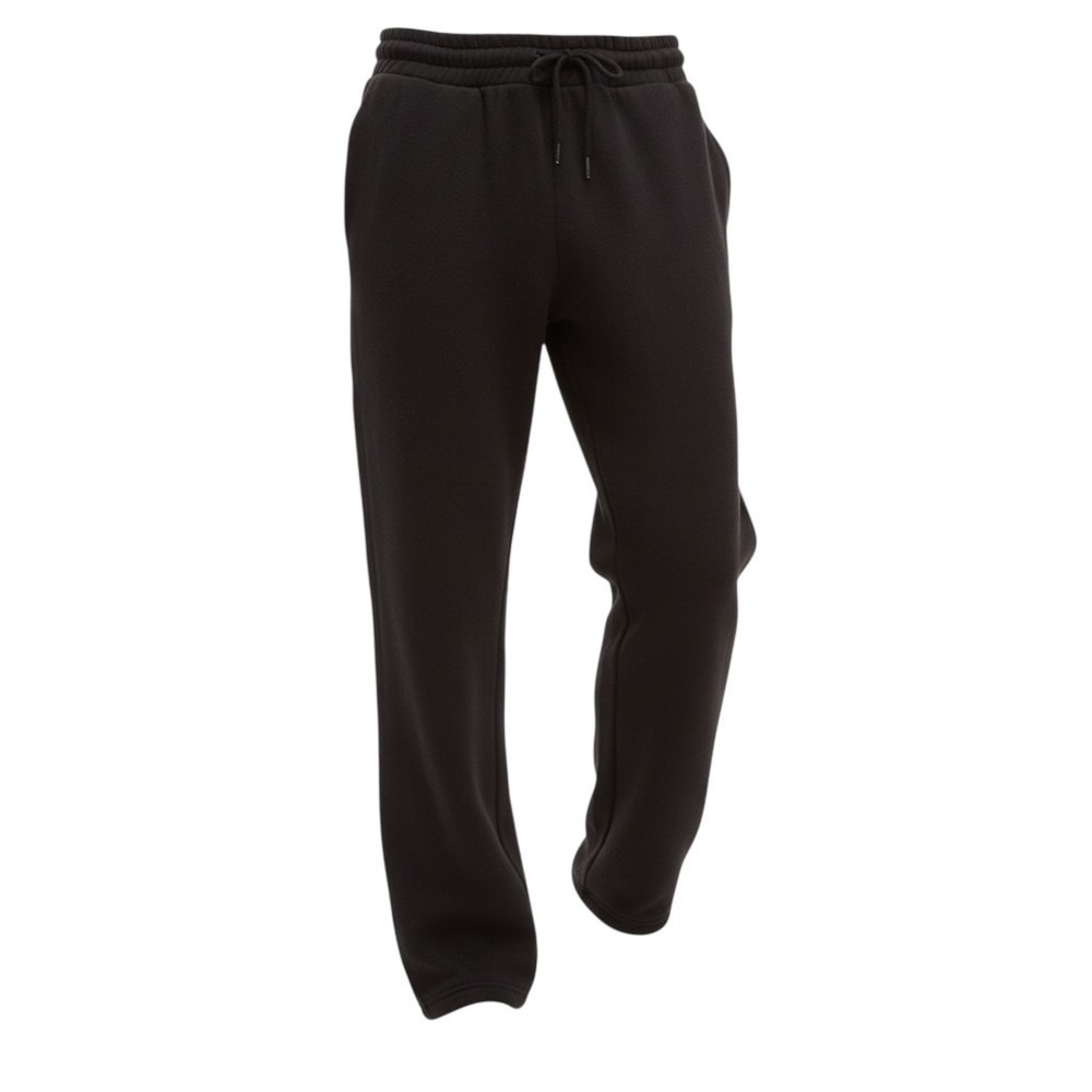Mode of‎ One Mens Regular Fit Fleece Joggers in Deep Black Size XL  new